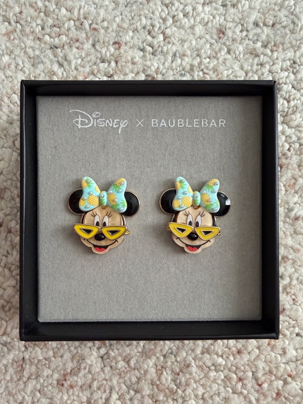 Disney BaubleBar Minnie Mouse Earrings